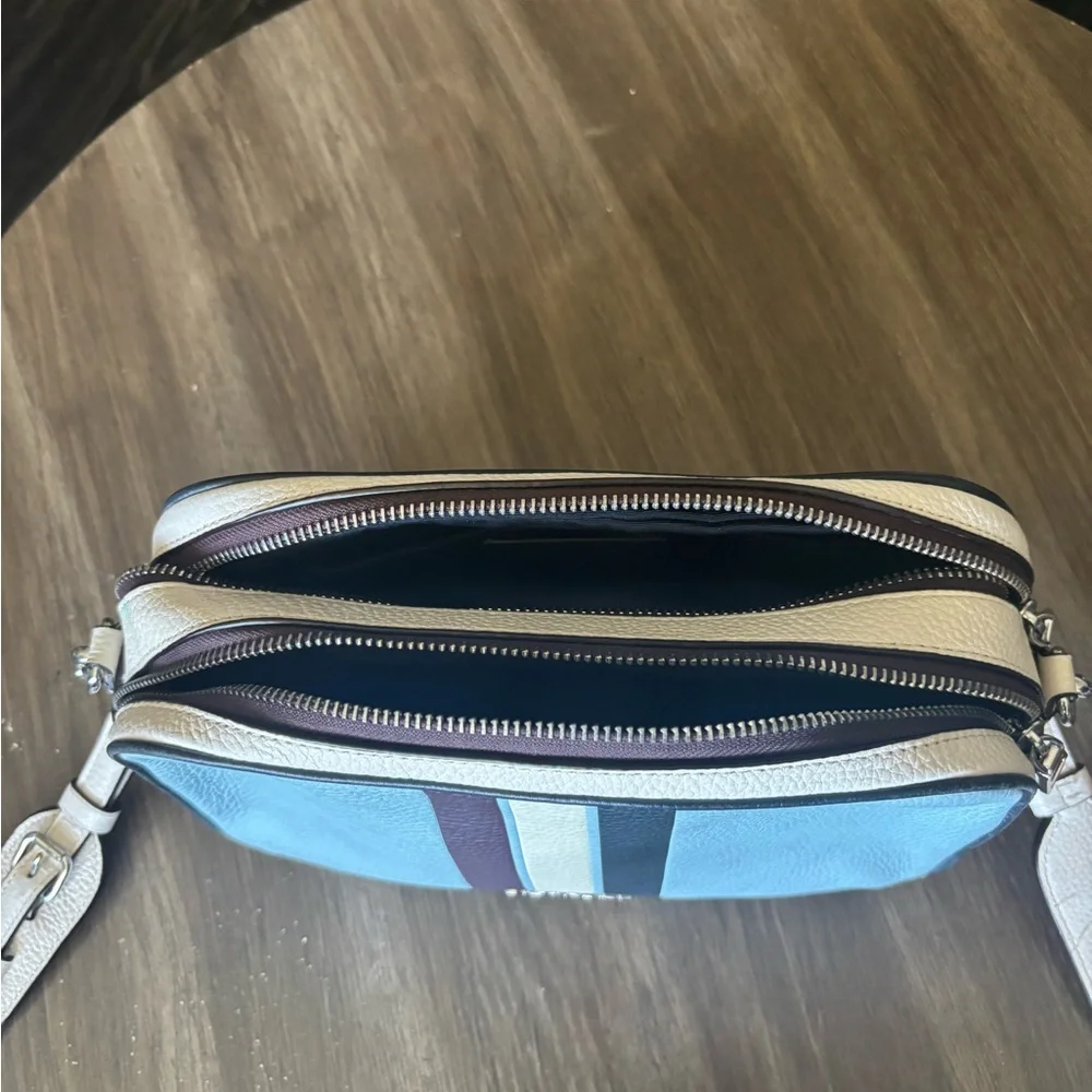 Coach Jes Crossbody in Colorblock with Stripe - Picture 15 of 16